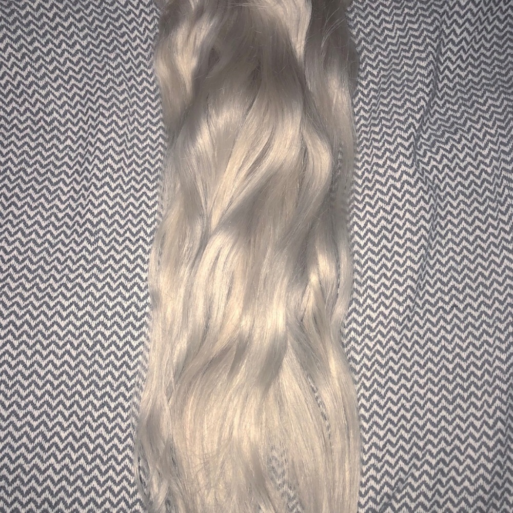 Bellami bellissima 22” white blonde extensions